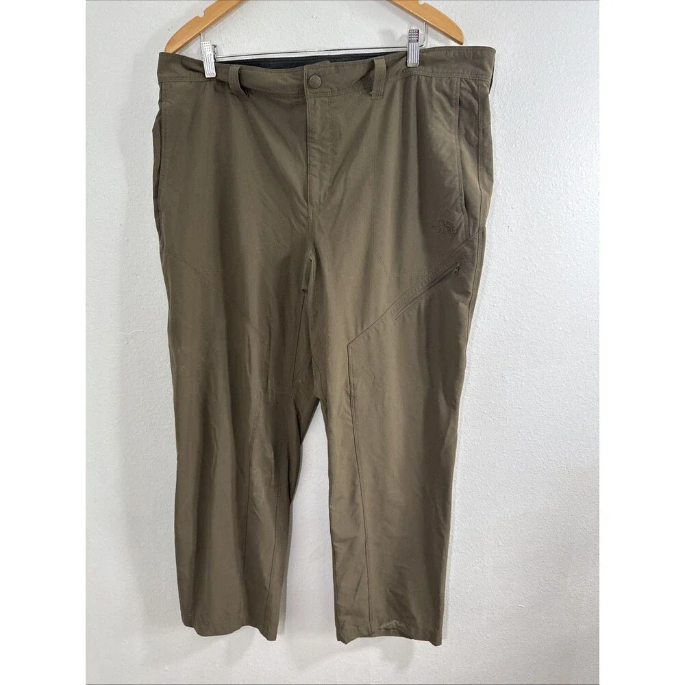 The North Face Pants Mens 40 Tan Hiking Short Court Gorpcore Outdoor Performance